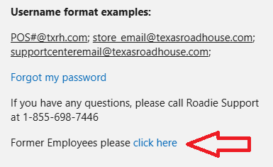Texas Roadhouse former employees login – click here to access your account.